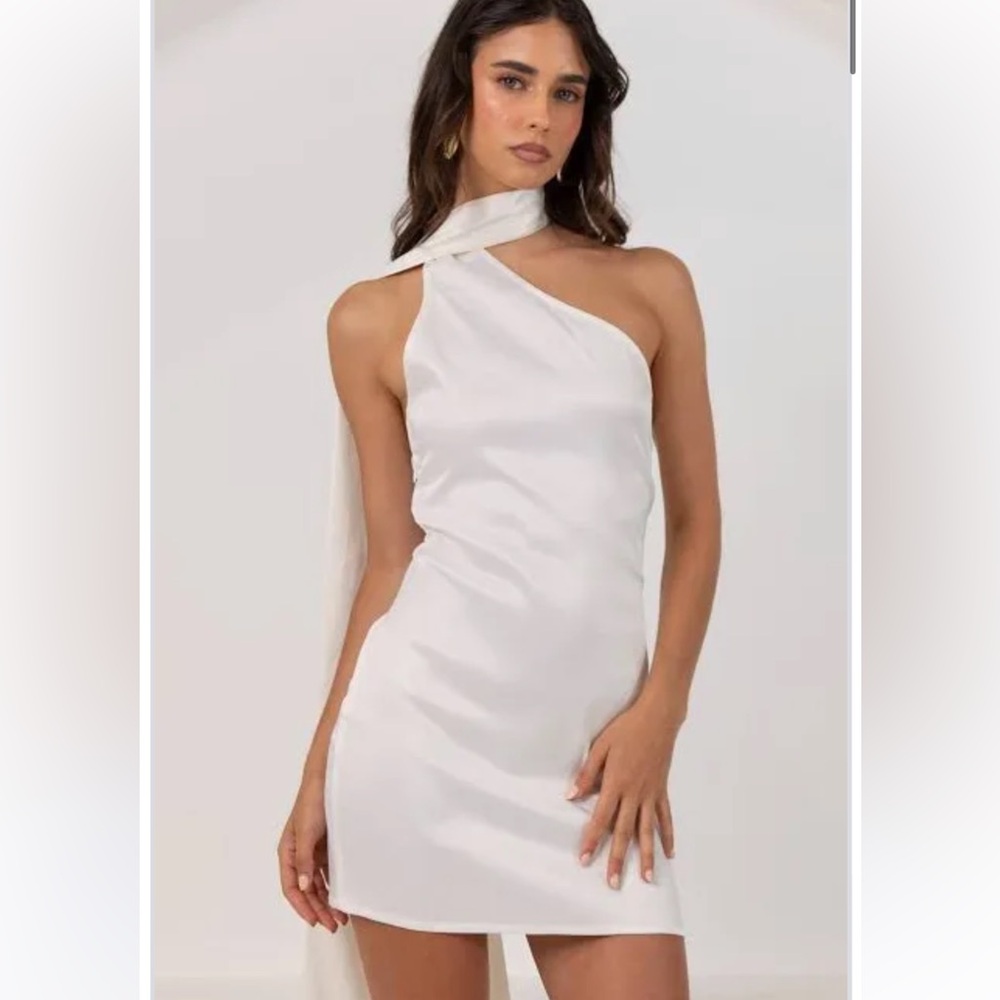 Peppermayo scarf mini dress